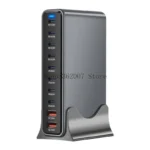 10 Port 800W Fast Charging Block Desktop - Image 4