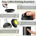 Wireless Electric Portable Espresso Coffee Machine - Image 2