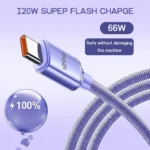 120W 6A Super Fast Charge USB Type C - Image 2