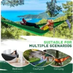Outdoor Camping Hammock Portable - Image 2