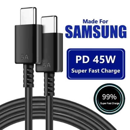5A 45W PD USB-C Super Fast Charging