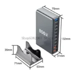 10 Port 800W Fast Charging Block Desktop - Image 6