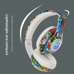 Graffiti Bluetooth Headphones LED Light Game - Image 5